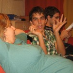 Den Kürbisköpfen an der Kragen